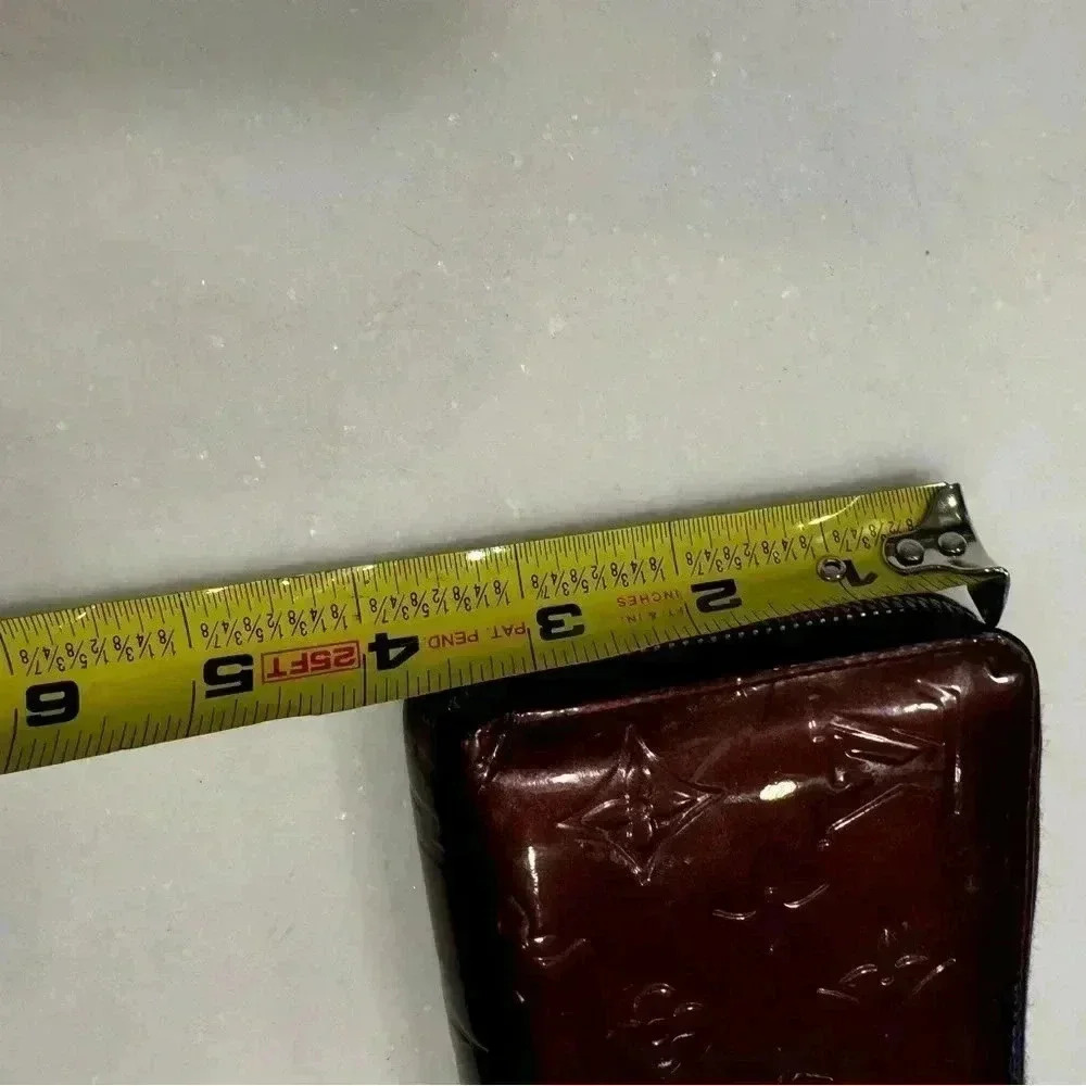 LOUIS VUITTON Long Wallet Zippy Monogram Vernis Bordeaux Date Code SP2120 - Picture 10 of 16